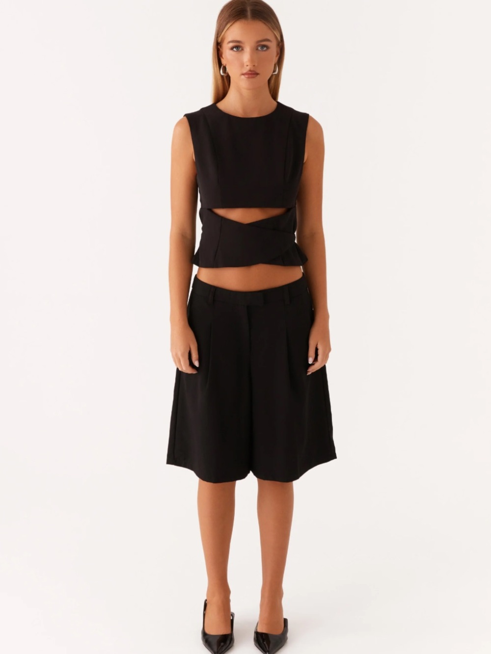 Peppermayo Cyra Wrap Top 🖤